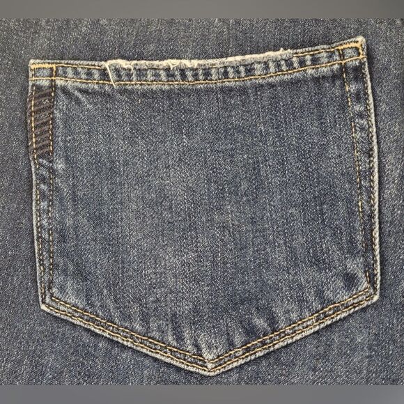 Paige Jimmy Jimmy Distressed Cuffed Denim Short Size 27 - Picture 9 of 15